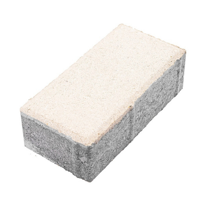 Брусчатка тротуарная 200х100х60 Белый